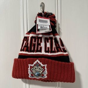 Reebok 2011 NHL Heritage Classic knit pom hat
